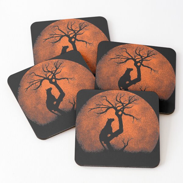 Item preview, leopard on a tree. the sun designed and sold by nemfisart.