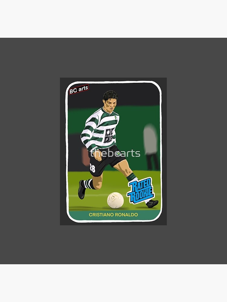 Sporting Lisbon Cristiano Ronaldo Rookie Card Artwork