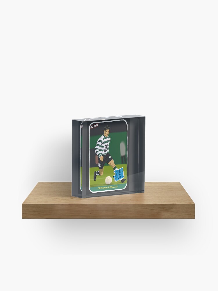 Sporting Lisbon Cristiano Ronaldo Rookie Card Artwork Canvas Print for  Sale by thebcarts