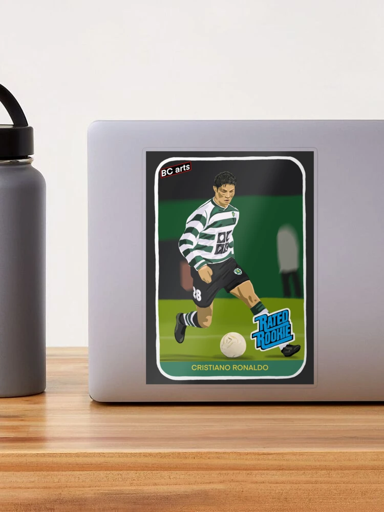 Sporting Lisbon Cristiano Ronaldo Rookie Card Artwork Sticker for