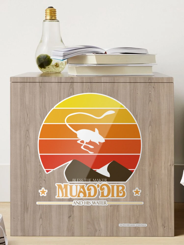 Muad'Dib Bless the Maker, Frank Herbert's Dune Fan Art Vinyl Decal