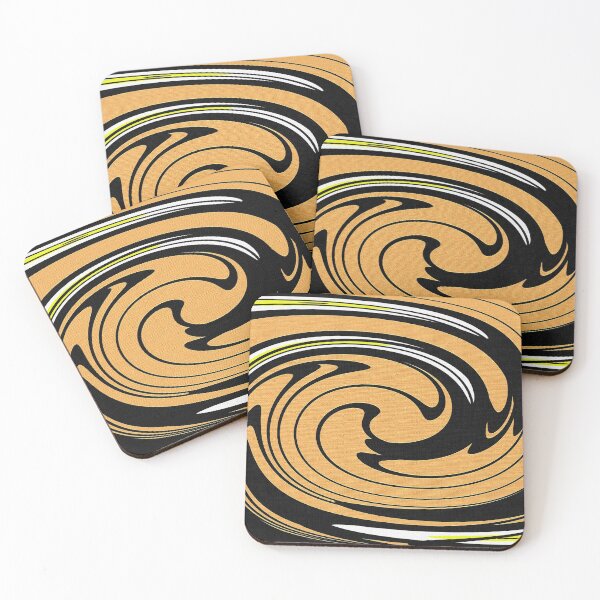 Item preview, Orange Black Yellow White Janca Abstract #1 designed and sold by Tom Janca.