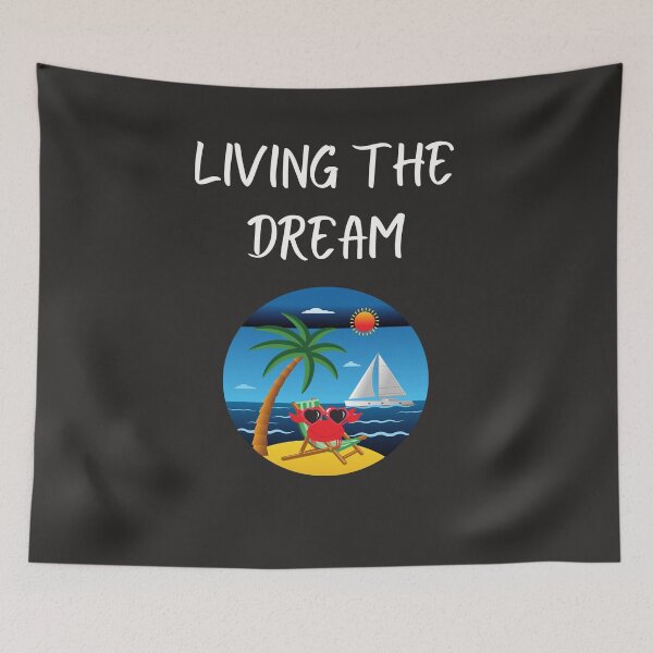 Item preview, Living the dream artwork designed and sold by Lorify.