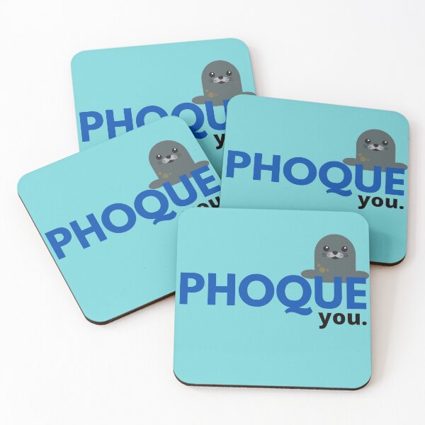 Item preview, Phoque you designed and sold by Funtastic-GOODS.