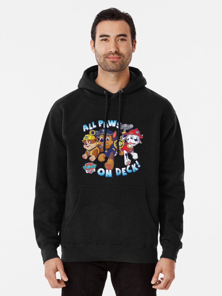 Kids PAW Patrol All Paws On Deck Group Pullover Hoodie for Sale