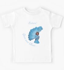 White Christmas Sisters-1 Kids Tee