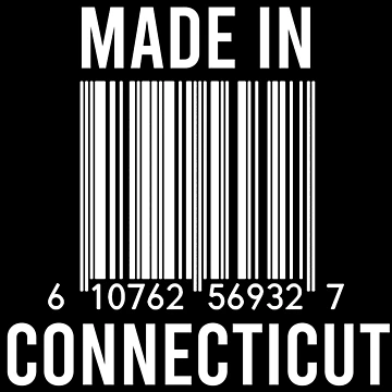Artwork thumbnail, Made In Connecticut by RandomStuffShop
