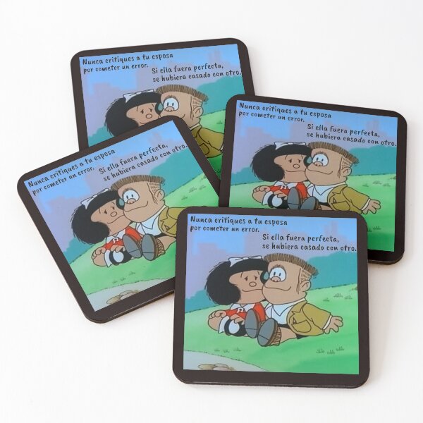 Item preview, Funny Quotes in Spanish With Mafalda designed and sold by Elena's Shop.