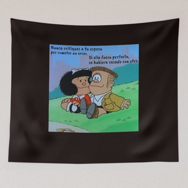 Item preview, Funny Quotes in Spanish With Mafalda designed and sold by Elena's Shop.