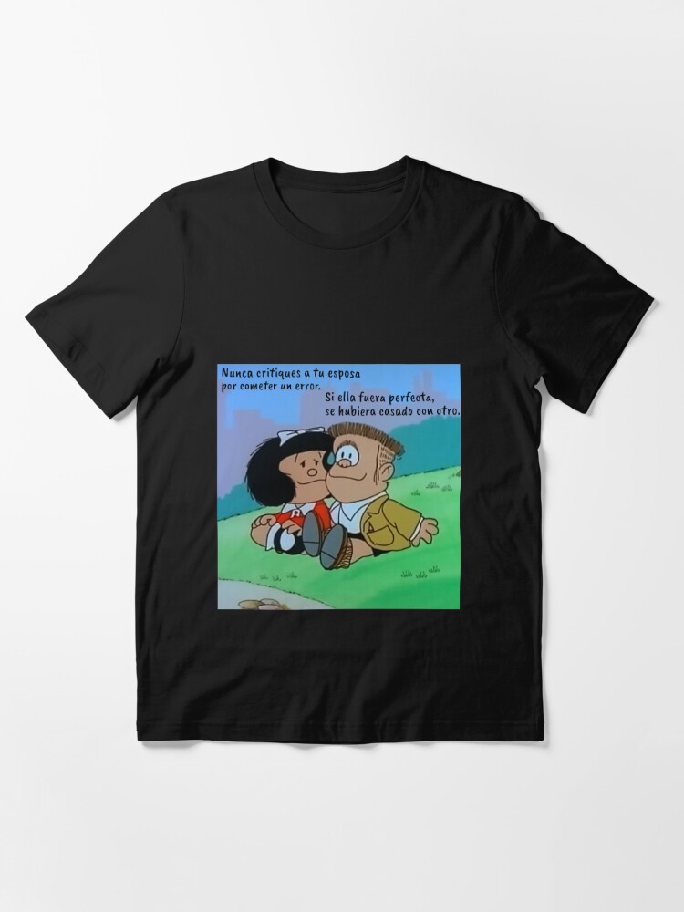 Mafalda Quino Comics Essential T-Shirt for Sale by Elena Bee