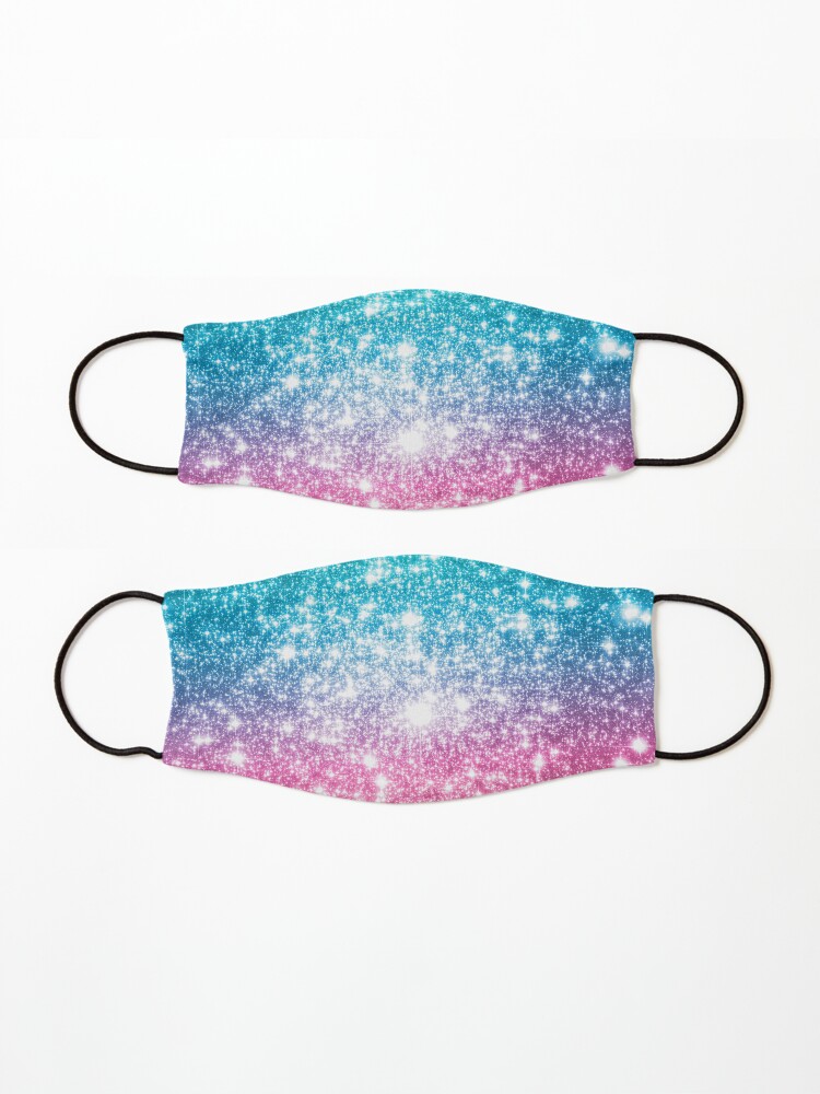 Alternate view of Mermaid Galaxy Sparkle Stars Mask