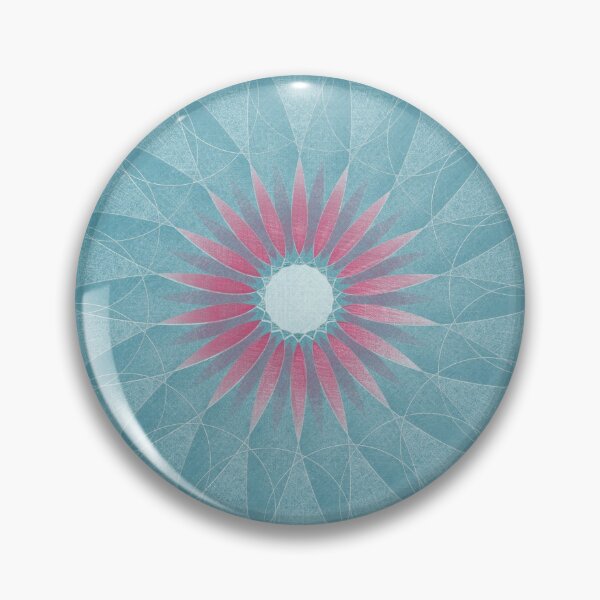 Item preview, Shining blue mandala designed and sold by Susanne Sachers.