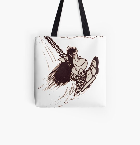 Vinilos y fundas para laptop mafalda Bolsa estampada de tela