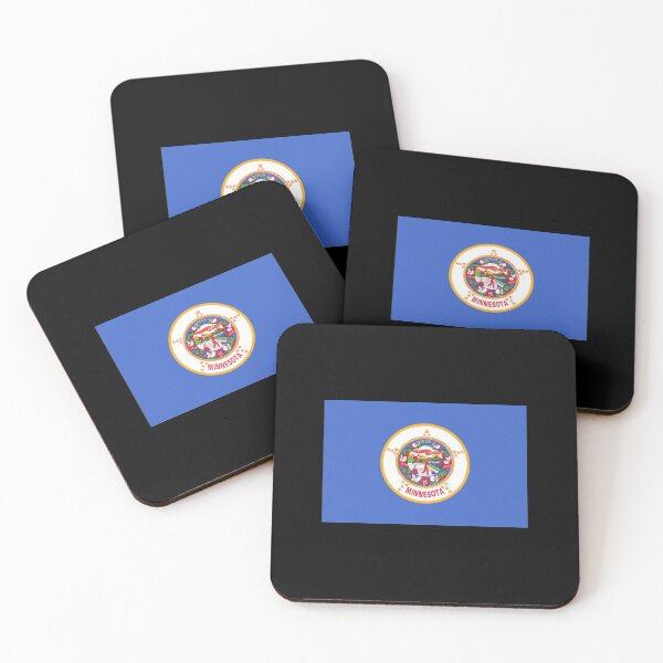 Item preview, Minnesota USA flag flag designed and sold by GeogDesigns.