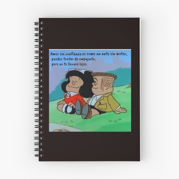 Item preview, Funny Love Quotes in Spanish With Mafalda designed and sold by Elena's Shop.