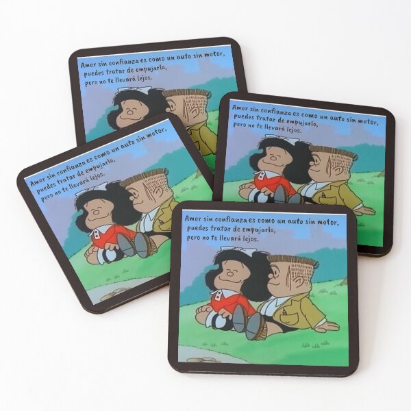 Item preview, Funny Love Quotes in Spanish With Mafalda designed and sold by Elena's Shop.