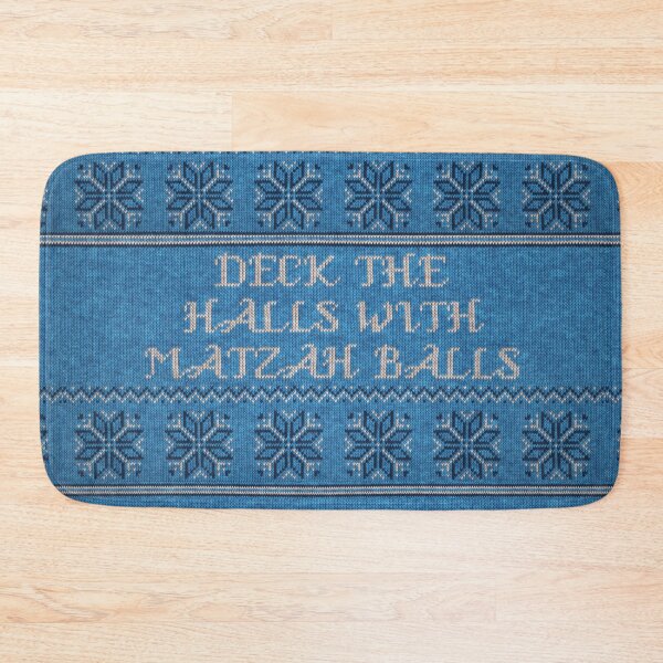 Item preview, Deck the Halls with Matzah Balls designed and sold by MadEDesigns.