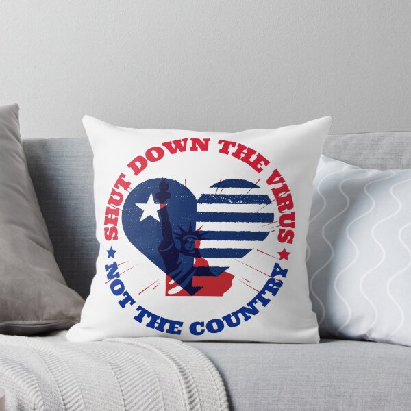 Item preview, Shut Down The Virus Not The Country designed and sold by Eva-Success.