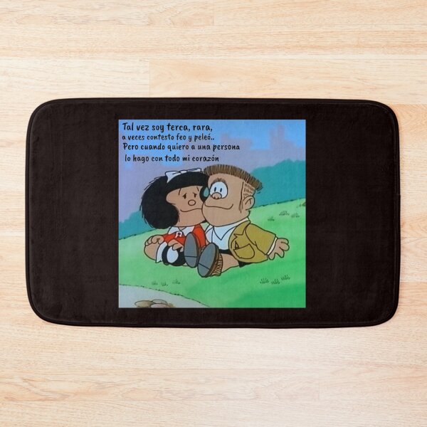 Item preview,  Funny Love Quotes in Spanish With Mafalda designed and sold by Elena's Shop.