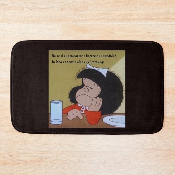 Item preview, Funny Love Quotes in Spanish With Mafalda designed and sold by Elena's Shop.