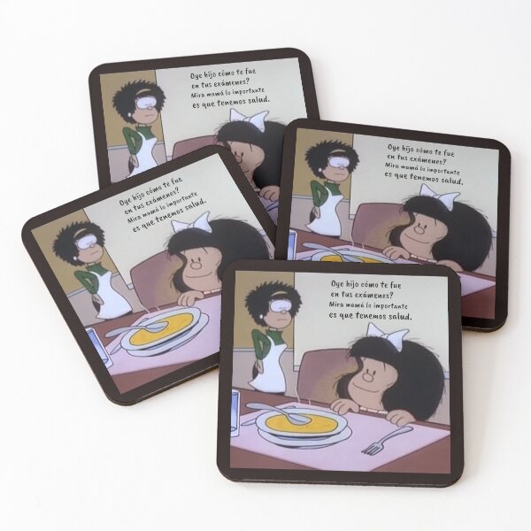 Item preview, Funny Quotes in Spanish With Mafalda designed and sold by Elena's Shop.