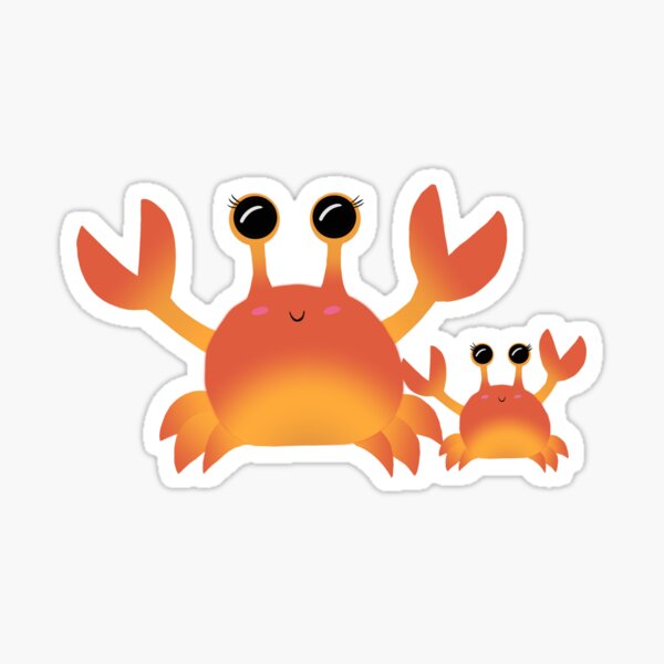 Item preview, Crabs -  Mom and Baby designed and sold by Pineappleopolis.
