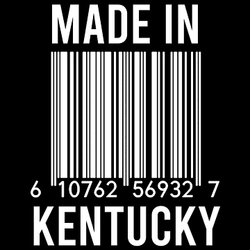 Artwork thumbnail, Made In Kentucky by RandomStuffShop