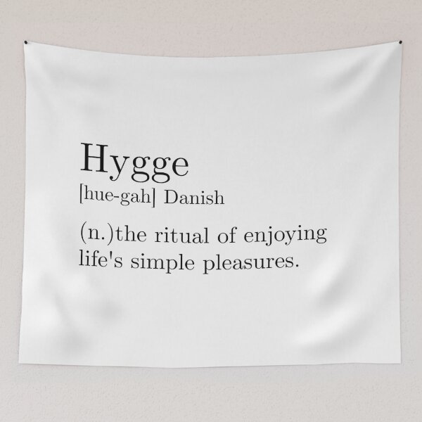 Item preview, Hygge - Beautiful Danish Word designed and sold by Zooone.