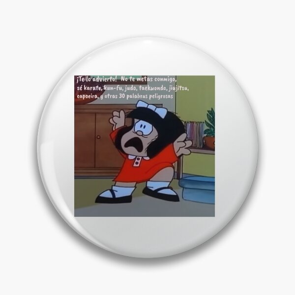 Item preview, Funny Quotes in Spanish With Mafalda designed and sold by Elena's Shop.
