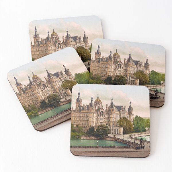 Item preview, Schwerin Castle Germany - Neuschwanstein Of The North - Circa 1900 Photochrom designed and sold by warishellstore.