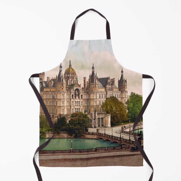 Item preview, Schwerin Castle Germany - Neuschwanstein Of The North - Circa 1900 Photochrom designed and sold by warishellstore.
