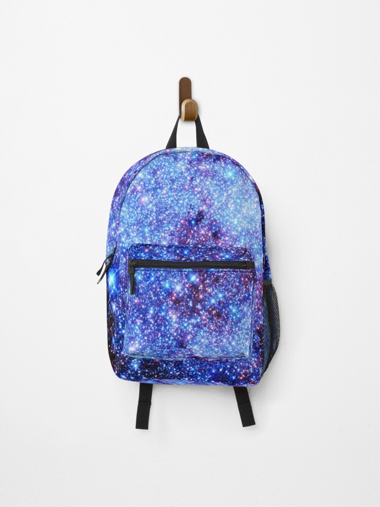 blue galaxy backpack