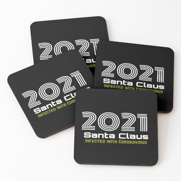 Item preview, 2021 santa Claus infected with Coronavirus funny jokes  designed and sold by AYACHI90.