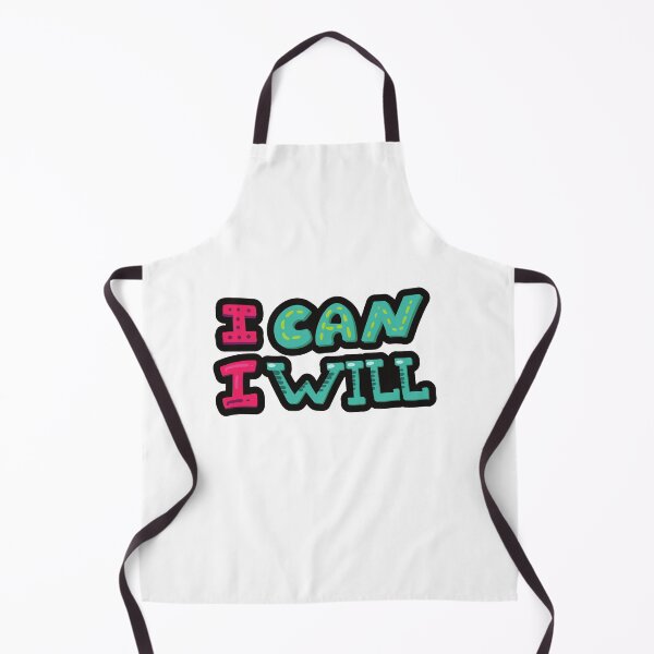 Item preview, I can I Will Motivational Quote Graphic Very Funny Cool Novelty Design designed and sold by popotamfriends.
