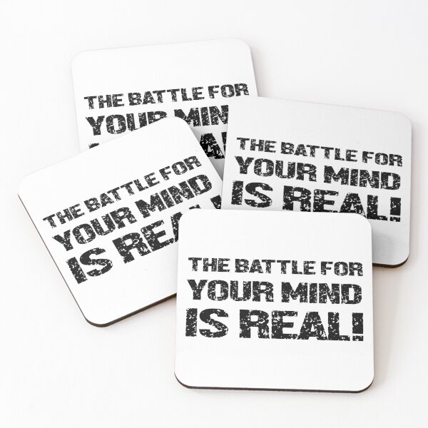Item preview, The Battle For Your Mind Is Real Design, Get This designed and sold by AlanPhotoArt.