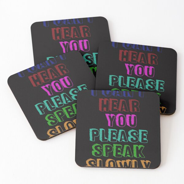 Item preview, I can't hear  you please speak slowly: Hearing impaired designed and sold by Maystro-design.