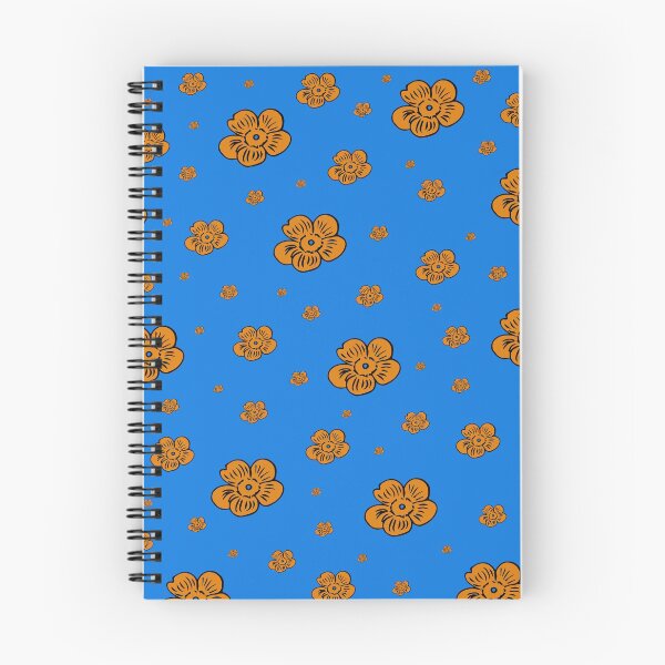 Item preview, Orange flower pattern designed and sold by ClaudiaAllx.