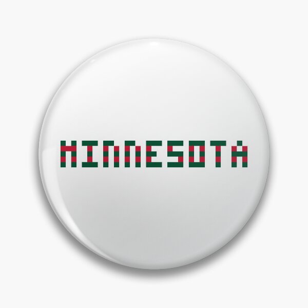 Item preview, Pixel NHL Minnesota in Away Colors designed and sold by gkillerb.