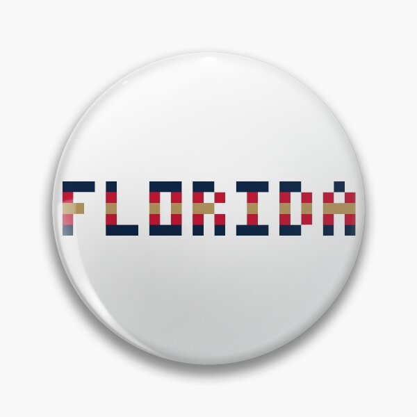 Item preview, Pixel NHL Florida in Away Colors designed and sold by gkillerb.