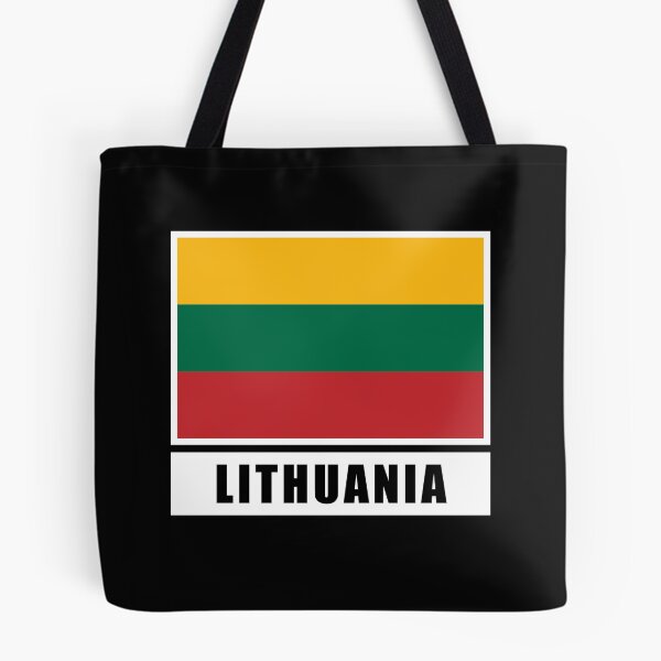 Item preview, Lithuania Irish flag flag designed and sold by GeogDesigns.