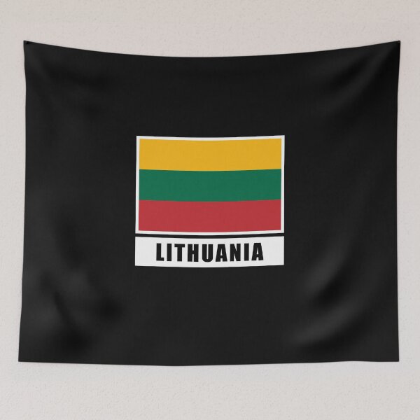 Item preview, Lithuania Irish flag flag designed and sold by GeogDesigns.
