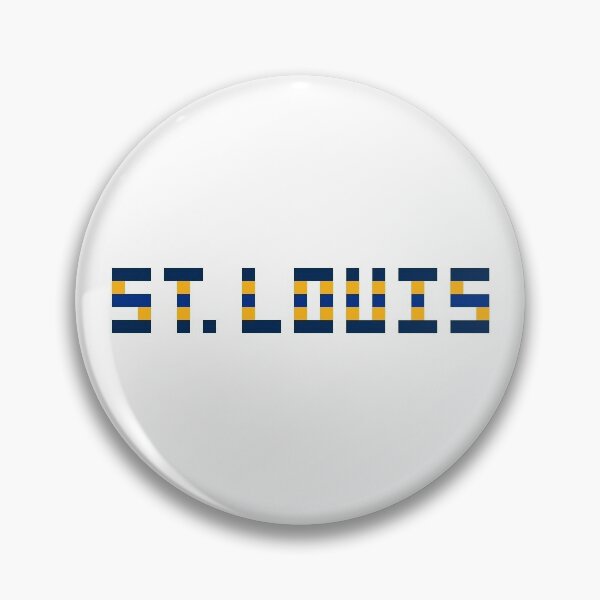 Item preview, Pixel NHL St. Louis in Away Colors designed and sold by gkillerb.