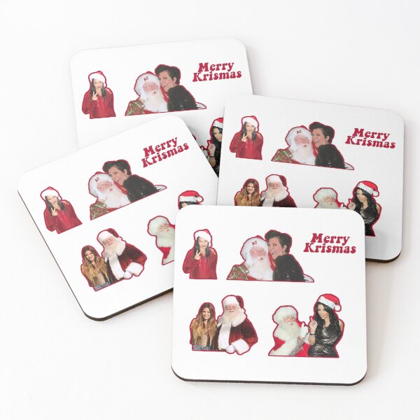 Item preview, Kardashian Chrismas Sticker Pack - 2021 Keeping Up With the Kardashians KUWTK Kris Jenner Kylie Jenner Khloe Kourtney Poster Crying Meme Face Quotes Funny Cute Age Birthday Popular Trending Reality designed and sold by qualityprinting.