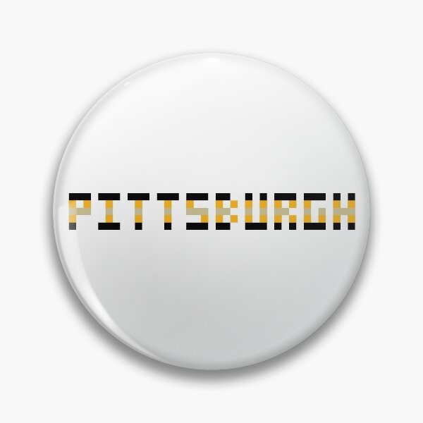 Item preview, Pixel NHL Pittsburgh in Away Colors designed and sold by gkillerb.