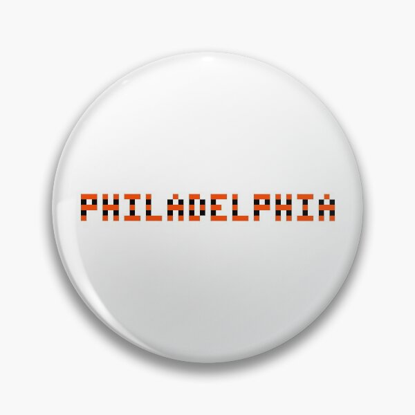 Item preview, Pixel NHL Philadelphia in Away Colors designed and sold by gkillerb.