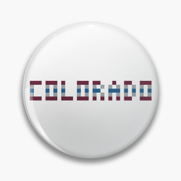 Item preview, Pixel NHL Colorado in Away Colors designed and sold by gkillerb.