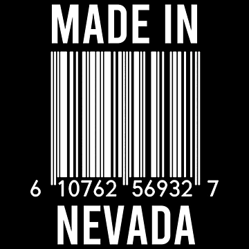Artwork thumbnail, Made In Nevada by RandomStuffShop