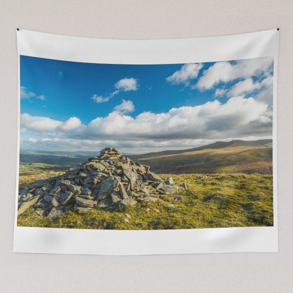 Item preview, Looking east to Pen y Fan from Fan Frynych over the Tarell Valley in the Brecon Beacons National Park, south Wales. The scenery here is stunning! designed and sold by Cameranick.