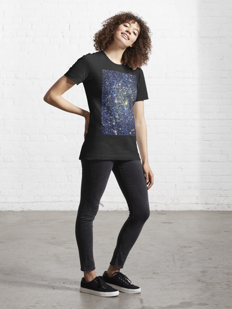 Midnight Blue Stars Galaxy Leggings