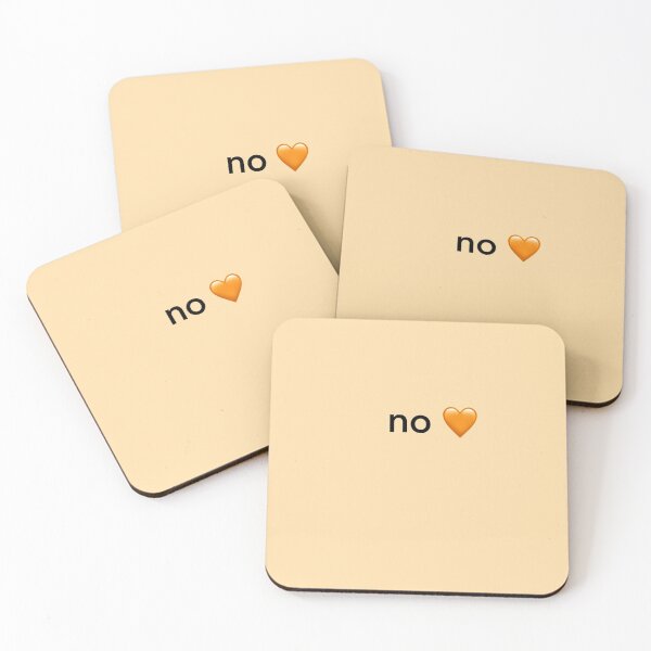 Item preview, No ❤️- Orange designed and sold by Farrart.k.